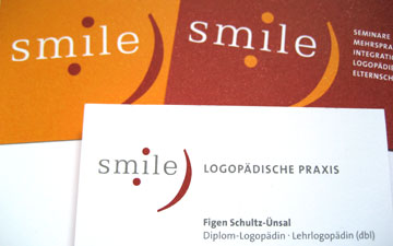 Signet f&uuml;r Smile Logop&auml;dische Praxis