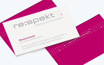 Signet f&uuml;r respekt Marketing und Kommunikation