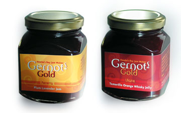 Etikettengestaltung für Gernots Gold